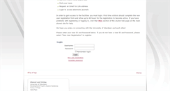 Desktop Screenshot of abdnalumni.org